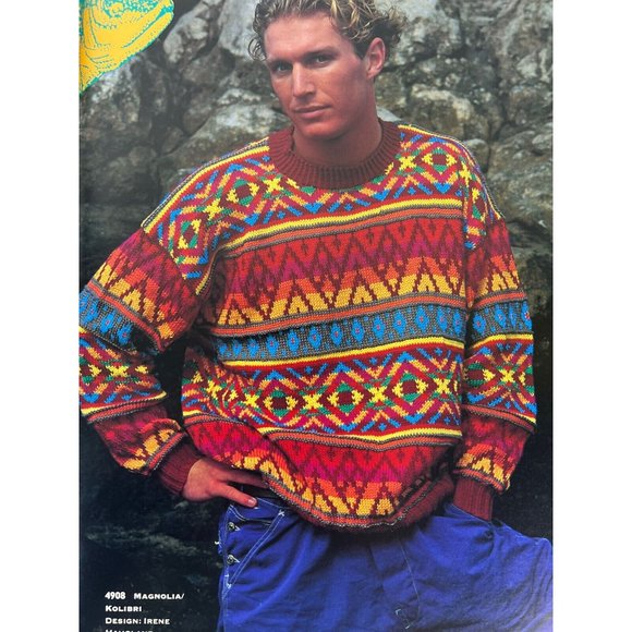 Dale Of Norway Designs Knitting Pattern Book Women Sweater NR 49 DaleGarn Adult - Picture 8 of 16